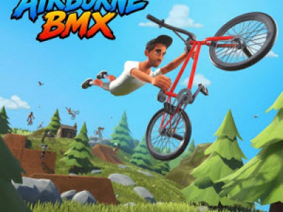 Airborne BMX background