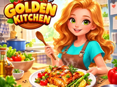 Golden Kitchen background