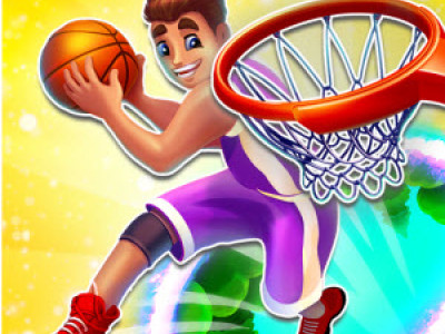 Hoop World 3d background