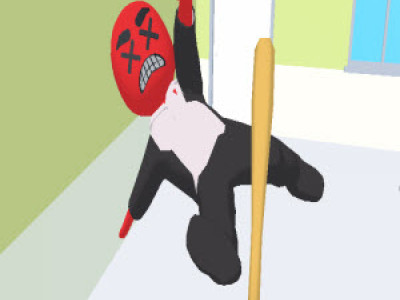 Office Fight - Beat Everyone With A Bat! background