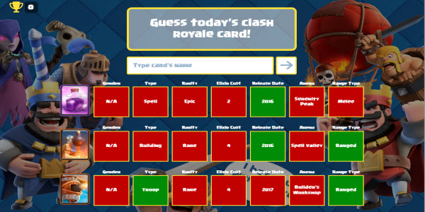 clashdle screenshot